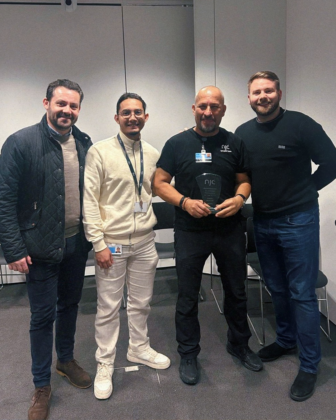 Outstanding cleaning operative of the year